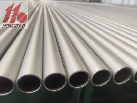 أنبوب التيتانيوم بدون خيوط Gr9 ASTM B338 خفيف الوزن للتطبيقات الصناعية